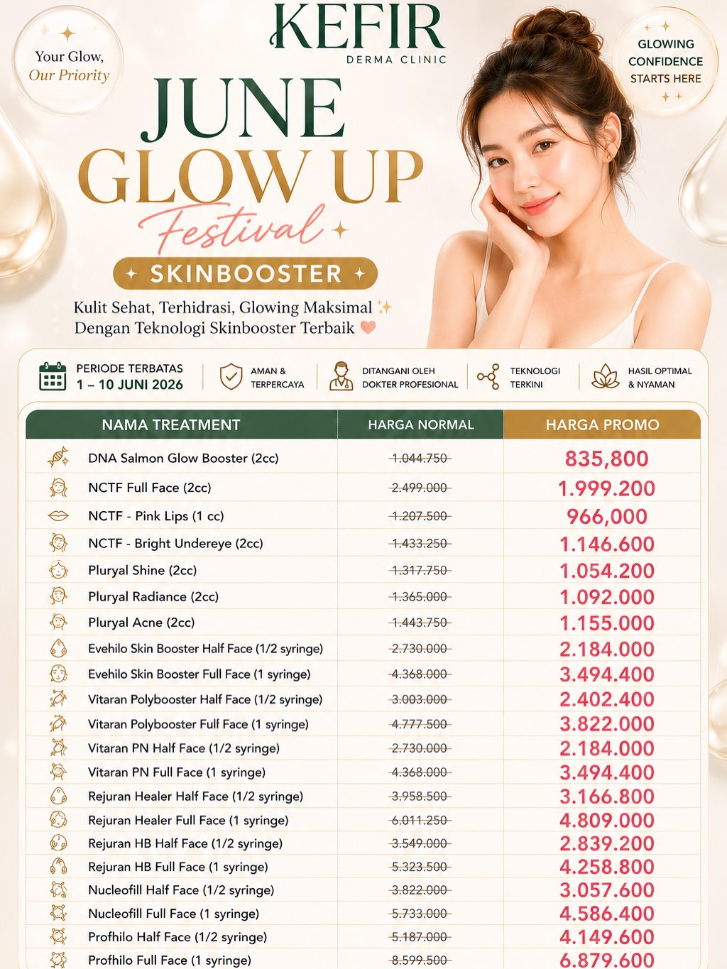 June Glow Up Skinbooster